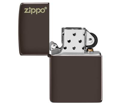 Зажигалка Zippo Classic с покрытием Brown Matte, латунь/сталь, коричневая, матовая