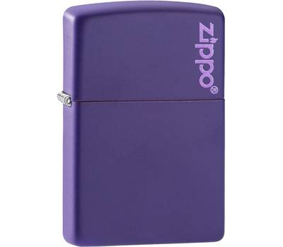Зажигалка Zippo Purple Matte Logo