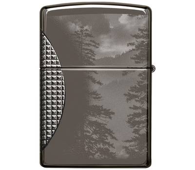 Зажигалка Zippo 49353 Armor Wolf, чёрная, 38x13x57 мм