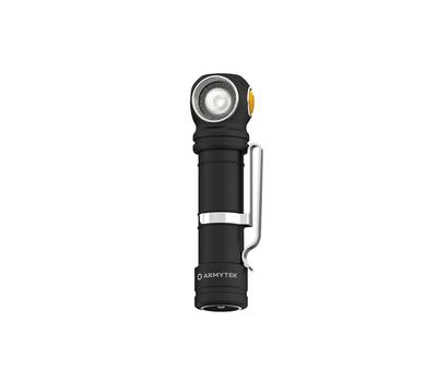 Фонарь налобный Armytek светодиодный Wizard C2 Pro Max Magnet USB, 4000 лм, холодный свет, аккумуля