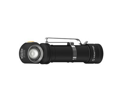 Фонарь налобный Armytek светодиодный Wizard C2 Pro Max Magnet USB, 4000 лм, холодный свет, аккумуля