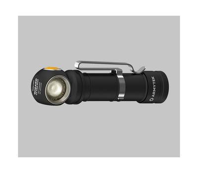 Фонарь налобный Armytek светодиодный Wizard C2 Pro Max Magnet USB, 4000 лм, холодный свет, аккумуля