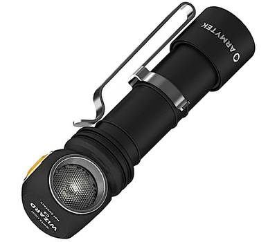 Фонарь налобный Armytek светодиодный Wizard C2 v4 Magnet USB+18650, 1200 лм, холодный свет, аккумул