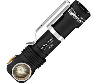 Фонарь налобный Armytek светодиодный Wizard C2 WR Magnet Usb, 1200 лм, теплый свет, аккумулятор