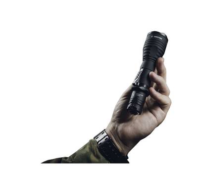 Фонарь Armytek светодиодный тактический Viking Pro Magnet USB, 2050 лм, теплый свет, аккумулятор