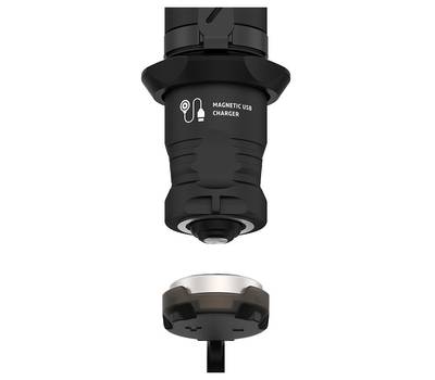 Фонарь Armytek светодиодный тактический Viking Pro Magnet USB, 2050 лм, теплый свет, аккумулятор