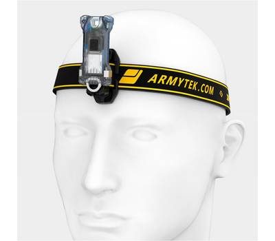 Фонарь налобный Armytek светодиодный Zippy Extended Set Blue, 200 лм, аккумулятор