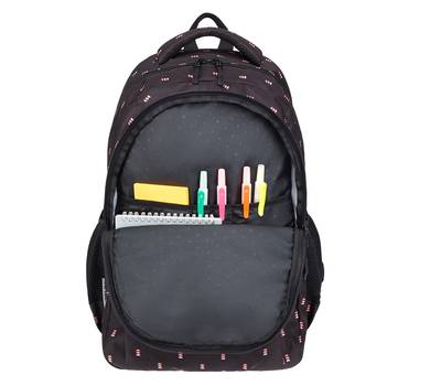 Рюкзак Torber школьный Class X 15,6'', черный, 45x30x18 см+ Мешок для обуви в подарок!
