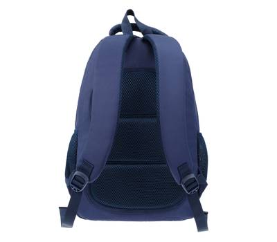 Рюкзак Torber школьный Class X, темно-синий с орнаментом, 45x30x18 см