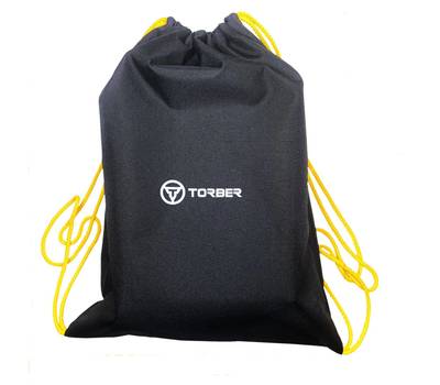 Рюкзак Torber школьный Class X, черно-желтый с принтом, 46x32x18 см + Мешок для обуви в подарок!