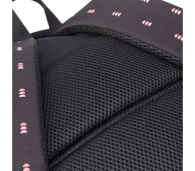 Рюкзак Torber школьный Class X, черный с орнаментом, 45x30x18 см