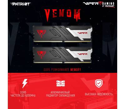 Оперативная память Patriot memory Viper Venom PVV516G520C36K
