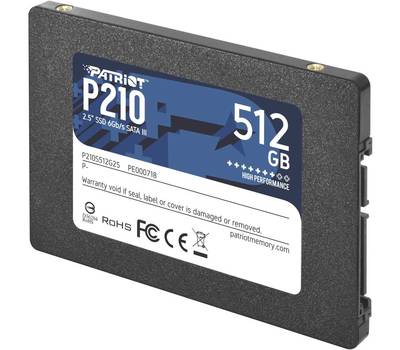 Накопитель SSD Patriot memory P210 P210S512G25