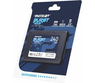 Накопитель SSD Patriot memory Burst Elite PBE240GS25SSDR