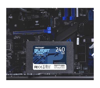 Накопитель SSD Patriot memory Burst Elite PBE240GS25SSDR