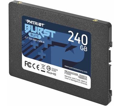 Накопитель SSD Patriot memory Burst Elite PBE240GS25SSDR