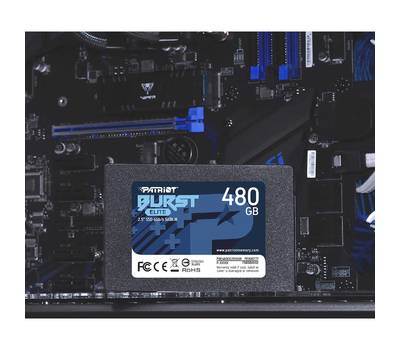 Накопитель SSD Patriot memory Burst Elite PBE480GS25SSDR