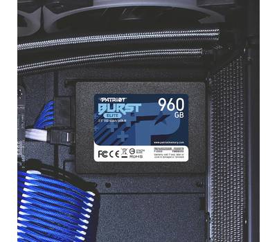 Накопитель SSD Patriot memory Burst Elite PBE960GS25SSDR