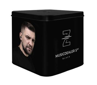 Наушники беспроводные MusicDealer S Black BT (ZMDH-SB-BT)