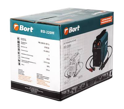 Аппарат сварочный инверторный Bort BSI-220H