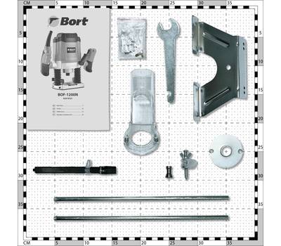 Фрезер электрический BORT BOF-1200N