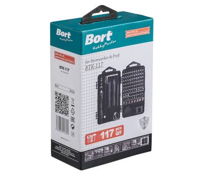 Набор ручного инструмента BORT BTK-117