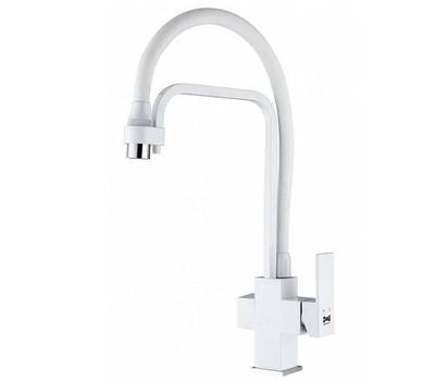 Смеситель для кухни под фильтр ZorG Sanitary ZR 341-8 YF WHITE