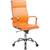 Офисное кресло БЮРОКРАТ CH-993 оранжевый искусственная кожа крестовина хром