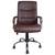 Офисное кресло BRABIX Space EX-508, экокожа, хром, коричневое