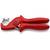 Труборез ручной KNIPEX PlastiCut® ножницы для шлангов и защитных труб, Ø 25 мм, длина 185 мм, SB