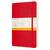 Блокнот карманный MOLESKINE QP616EXPF2 Large 130х210мм 400стр. линейка мягкая обложка красный.