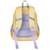 Рюкзак Torber Class X Mini, жёлтый с орнаментом, 35,5x25x12 см + Мешок для обуви в подарок!