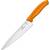 Нож кухонный VICTORINOX 6.8006.19L9B лезвие 19 см оранжевый