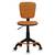 Офисное кресло БЮРОКРАТ CH-204-F оранжевый жираф крестовина пластик подст.для ног