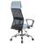 Офисное кресло БЮРОКРАТ KB-6N черный TW-01 сиденье голубой 38-405 сетка/ткань с подголов. крестовина