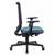 Офисное кресло БЮРОКРАТ EXPERT черный TW-01 сиденье синий 38-415 сетка/ткань с подголов. крестовина 