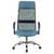 Офисное кресло БЮРОКРАТ KB-6N черный TW-01 сиденье синий 38-415 сетка/ткань с подголов. крестовина м