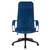 Офисное кресло БЮРОКРАТ CH-608Fabric темно-синий Velvet 29 крестовина пластик