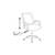 Кресло детское БЮРОКРАТ BUROKIDS 1 W мультиколор геометрия крестовина пластик пластик белый