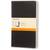 Блокнот письменный MOLESKINE CAHIER JOURNAL QP316 Large 130х210мм обложка картон 80стр. линейка черн