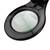 Лупа REXANT на струбцине , круглая, 5D, с подсветкой 56 SMD LED, черная 31-0406