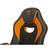 Кресло игровое ZOMBIE GAME 16 черный/оранжевый