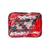 Ролики ИГРОТРЕЙД раздвижные красные, колеса PU 64 мм со светом, р-р M, 35-38, в сумке 41,2*35,3*12,2