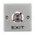 Кнопка выхода SECURIC «Выход» металлическая с синей подсветкой SB-50 45-0959