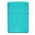 Зажигалка Zippo Classic с покрытием Flat Turquoise, латунь/сталь, бирюзовая, глянцевая, 38x13x57 мм