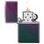 Зажигалка Zippo Classic с покрытием Iridescent, латунь/сталь, фиолетовая, матовая