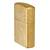 Зажигалка Zippo Classic с покрытием Tumbled Brass, латунь/сталь, золотистая, матовая, 38x13x57 мм