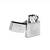 Зажигалка Zippo Wolf с покрытием Brushed Chrome, латунь/сталь, серебристая, матовая, 36x12x56 м
