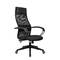 Офисное кресло БЮРОКРАТ CH-607 черный TW-01 сетка/ткань с подголов. крестовина пластик